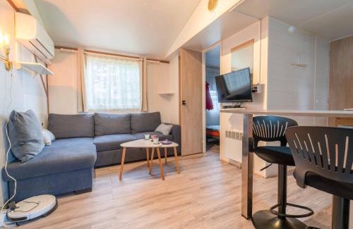 Mimizan House | Mobil-home 2 chambres avec climatisation, terrasse et piscine à Mimizan - FR-1-50-162