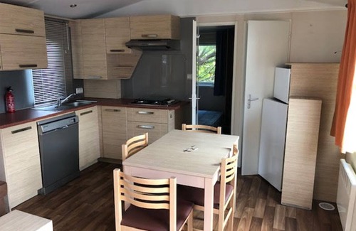 Fontes House | Mobil-home 4-6personnes Avec Terrasse et Piscine Chauffée