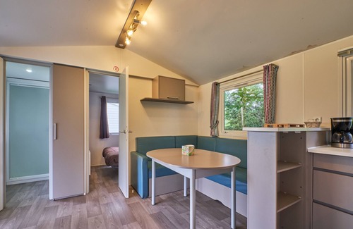 Mens RV Rental | Mobile Home "4 Personnes 207" with Shared Pool & Private Terrace