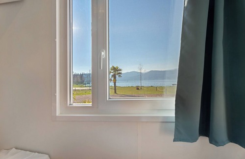 Ispra Apartment | Mobile Home 'Casa Mobile Standard 2' with Lake View, Wi-Fi and Air Conditioning