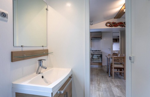 Saint-Jean-de-Monts RV Rental | Mobile Home with 3 Bedrooms, Shared Pool and Private Terrace