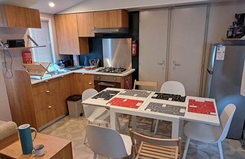 Litteau House | Mobile home rental on a top-of-the-range campsite