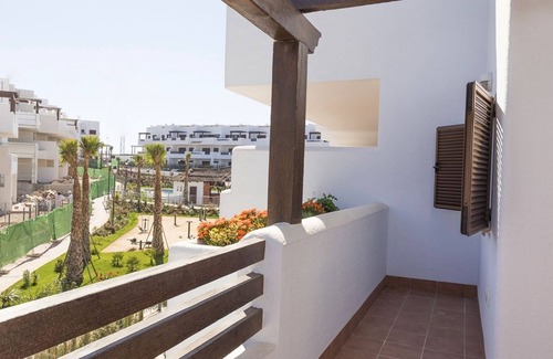 Mar de Pulpi Apartment | Modern one bedroom, one bathroom apartment with solarium