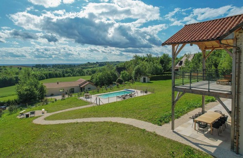 Saint-Medard-d'Excideuil House | Modern vacation home with private pool on estate with golf. Pets allowed!