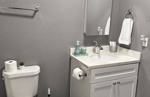 Greater Heights Apartment | Modern 2 Bed 1 Bath near Downtown & Farmers Market