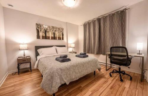 Laval-des-Rapides Apartment | Modern 3BR 4beds apartment AC WiFi Free Parking