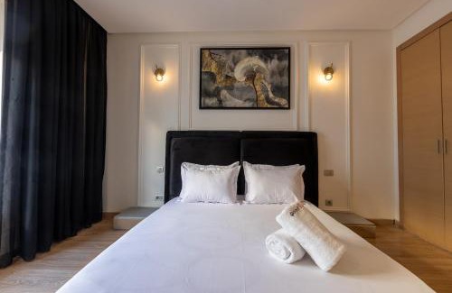 Oulad Khallouf Apartment | Modern 3BR with High Amenities and Stylish Decor