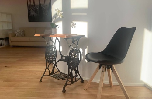 Bad Aibling Apartment | Modern 50 sqm apartment with living room, bedroom and balcony