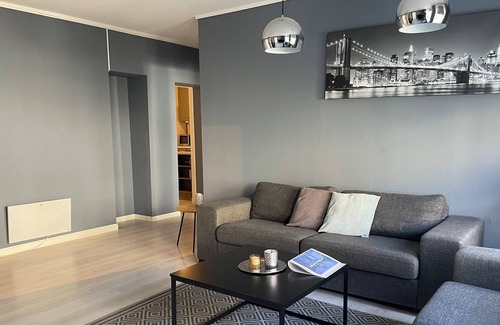 Alesund Apartment | Modern 80m2 flat with 3 bedrooms. Downtown Ålesund