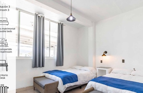 Pachuca Apartment | Modern apt. l Perfect location l Home Office