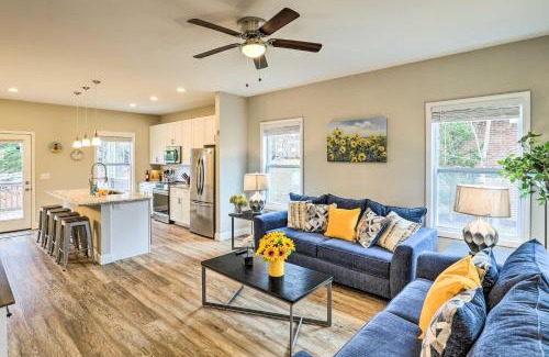 Candler House | Modern Candler Home with Deck and Yard!