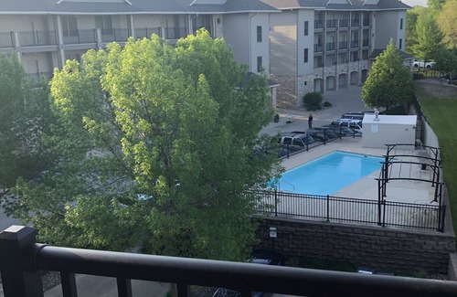 Arnolds Park Condo | Modern clean 2BR/2BA condo with patio & grill, in the heart of Okoboji, IA.