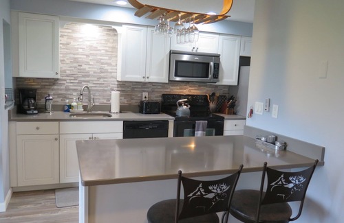 Bartlett Condo | Modern condo - Amazing Mtn Views & mins to many local attractions!