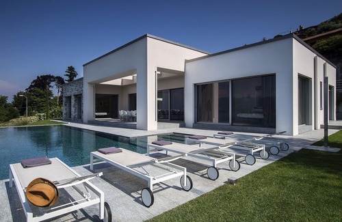 Stresa Villa | Modern Designer Villa With Pool And Magnificent Lake Views! - Villa Camilla