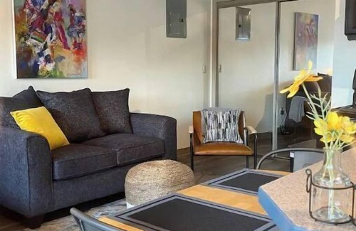 Tahlequah Apartment | Modern Downtown Studio living! Walker’s paradise!