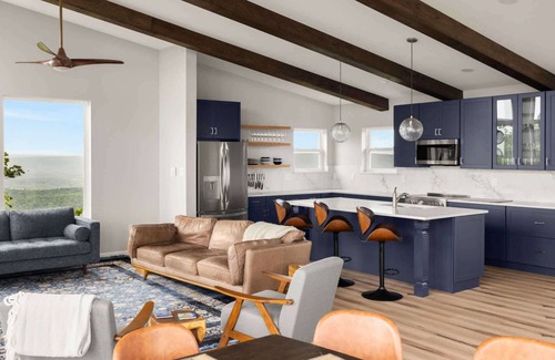 Ridgeway Ski Chalet | Modern Escape w Mountain Views, Fire Pit & Swing