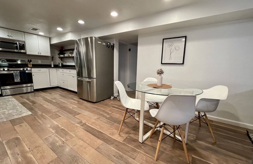 Edgewater Apartment | Modern escape walk to Sloans Lake, 10 mins to downtown Denver, 1 carport
