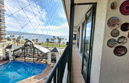 Vina del Mar Apartment | MODERN FIRST LINE APARTMENT WITH SEA VIEW