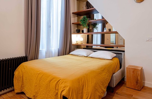 Quartier du Mail Apartment | Modern flat in Montorgueil /Palais Royal - MOBILITY LEASE