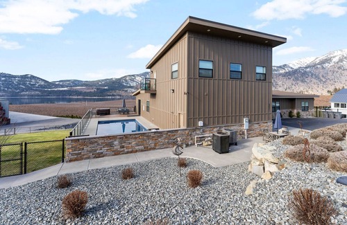 Manson House | Modern Home w/ Lake Chelan Views, Private Pool, Hut Tub, & Game Room