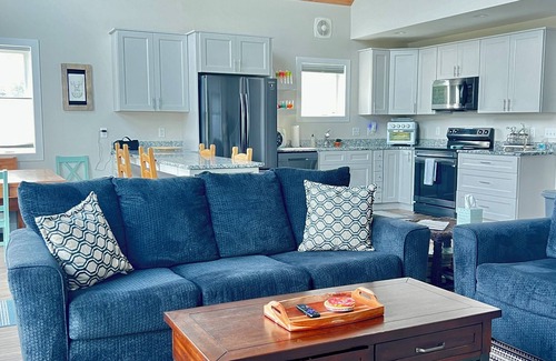 Cumberland House | Modern Lake Home with Pickleball and Pontoon available to rent.