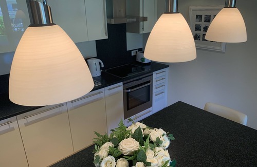 Seefeld in Tirol Apartment | Modern luxury 2 bedroom ground floor apartment with outside terrace and garden