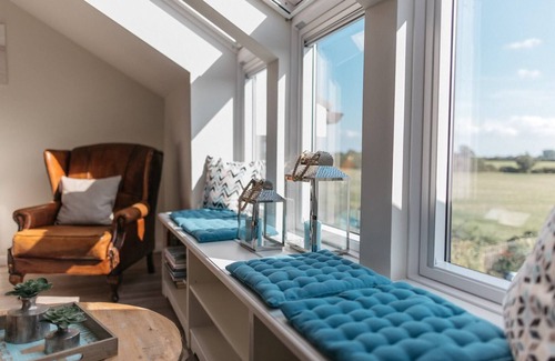 Gelting House | Modern luxury holiday home "weitBLICK" just 200 meters from the Baltic Sea offers relaxation for families and couples travelling together from the stress of everyday life