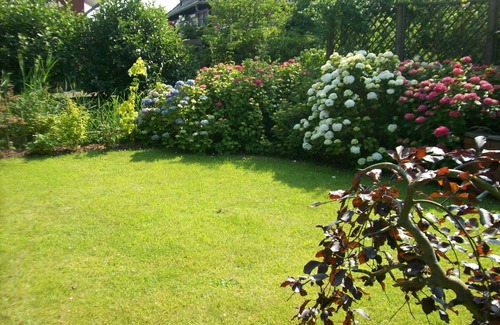 Borkum House | Modern, luxury holiday home with a large garden and terrace near the beach.