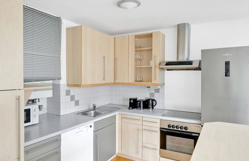 Mariahilf Apartment | Modern Mariahilf 1BR w/Elevator & A/C, close to dining, by Blueground