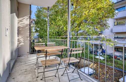 Basel City Centre Apartment | Modern Matthäus 3 Room w/Storage, nr Market, by Blueground