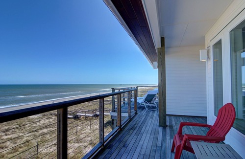 Kure Beach House | Modern Oceanfront Home With Elevator