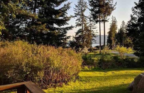 Lummi Island House | Modern, open & bright, with westside beach access!