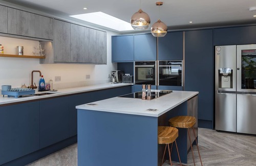 Bude House | Modern rear extension with open plan living and brand new backyard sauna.