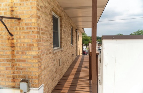Mundelein Apartment | Modern Rooftop Retreat in Downtown Mundelein