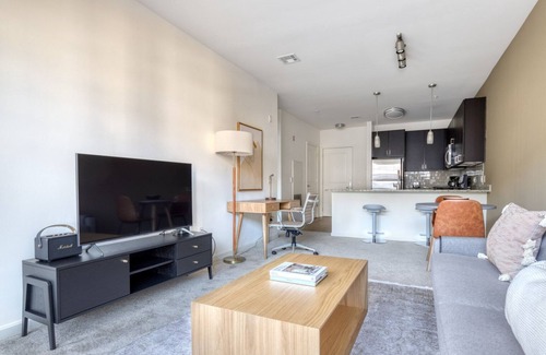 Assembly Square Apartment | Modern Somerville 1BR w/W/D, Gym & Roof, nr Assembly T, by Blueground