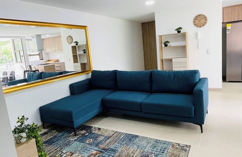 Sabaneta Apartment | Modern Spacious 3-bedroom apartment with fitness room, WiFi in charming Sabaneta