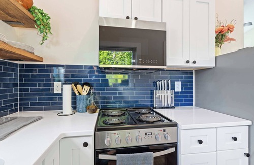 Southwest Raleigh House | Modern Tiny Home Walk to Lenovo & Carter-Finley