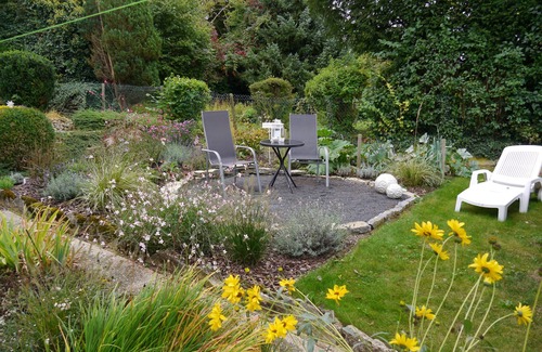 Warburg Apartment | Modern vacation apartment "Diemelaue" located on the Diemel, own garden seating area