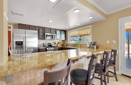 Spring Valley House | Modern Vegas 4BR Home w/Pool, Jacuzzi & Game Room