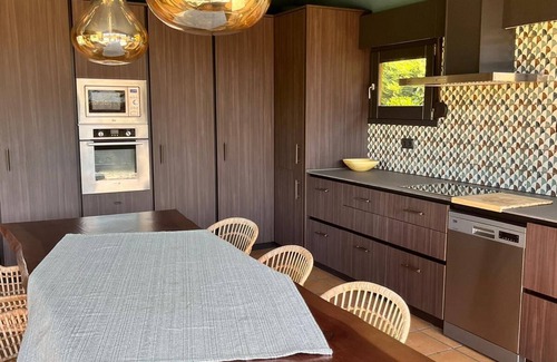 San Pedro de la Ribera Ski Chalet | Modern villa with garden in Cudillero