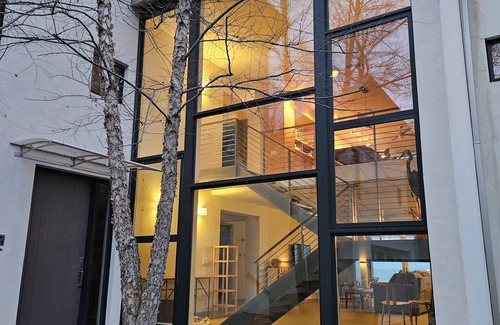North Beach House | Modern Waterfront House with amazing views of the Chesapeake Bay and a dock!