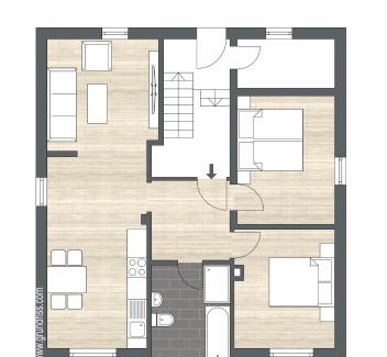 Amberg Apartment | Modernes 3-Zimmer-Apartment - nähe Krankenhaus, Altstadt, Bahnhof - Parken
