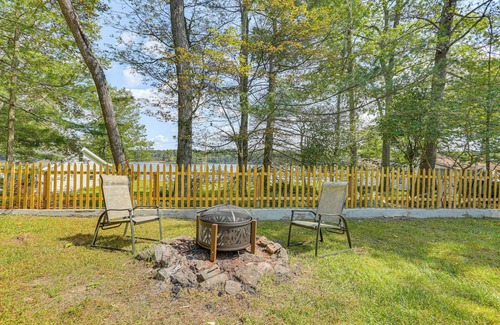 Town of Lumberland House | Mohican Lake Home w/Private Dock, Near Hiking!