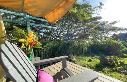 Kealakekua Apartment | Monkeypod Canopy with Shared Bath and Common House