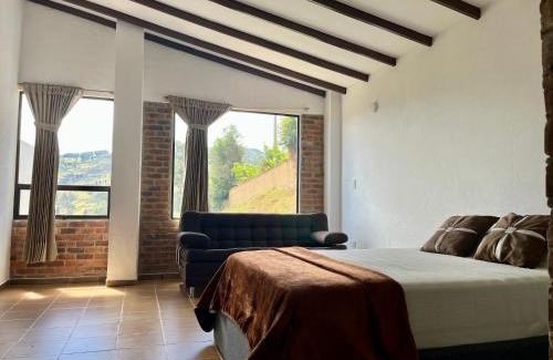 Tibasosa Apartment | Monoambiente con Vista - La Violeta