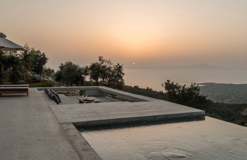 Lefktron Villa | Monolithoi Sea View Estate with 2 private pools - 6 BDR