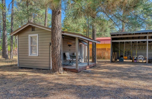 Pinetop-Lakeside Cabin | Moonridge Retreat - 3BR/2BA Cabin w/Casita/WiFi/Fenced Yard & Dog-Friendlyn