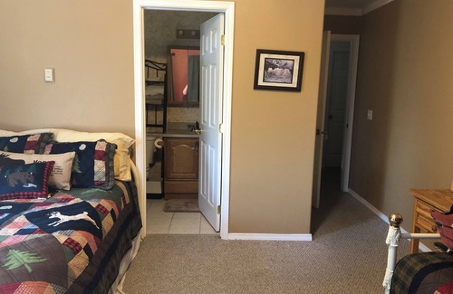 Cohoe Hotel | Moose Is Inn Room 3- private, clean room with jetted tub.