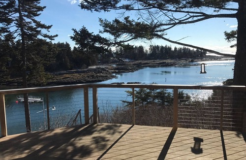 Harpswell House | Morningside. Waterfront home with seasonal dock and float, Pet friendly!