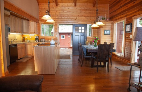 Kalispell Cabin | Mountain cabin just steps away from Ashley Lake